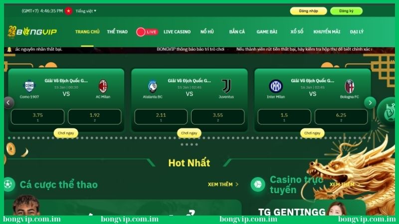 Bongvip Additive - Link Nhà Cái Bóng Đá Online VIP 2025 40 Giao diện chú trọng thiết kế tính năng dễ sử dụng