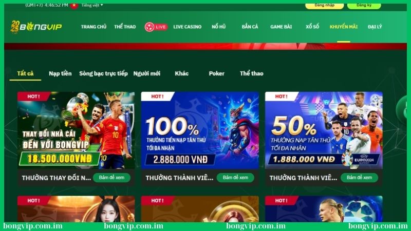 Bongvip Additive - Link Nhà Cái Bóng Đá Online VIP 2025 41 Thương hiệu mang đến nhiều ưu đãi cực khủng